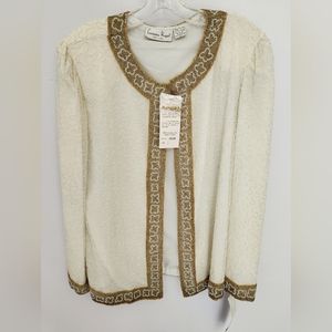 Elegant Beaded Jacket